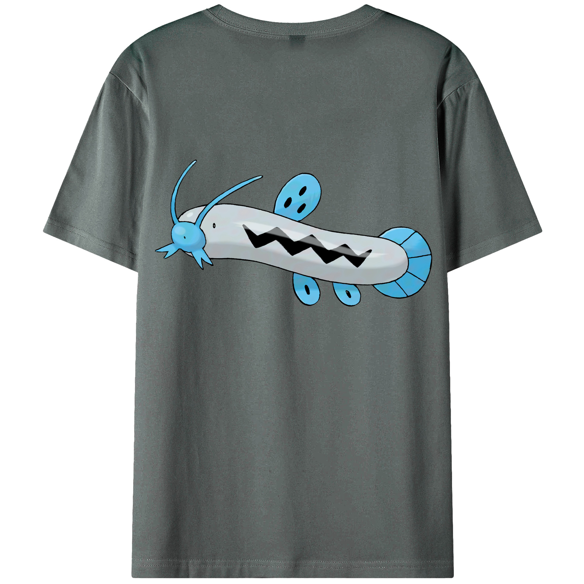 （画像用） ポケットモンスター Pokémon 綿100％半袖Tシャツ（背面プリント）